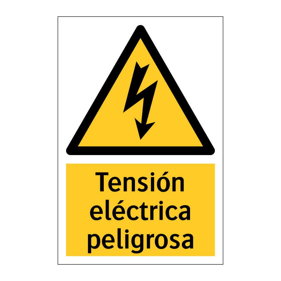 Tensión eléctrica peligrosa