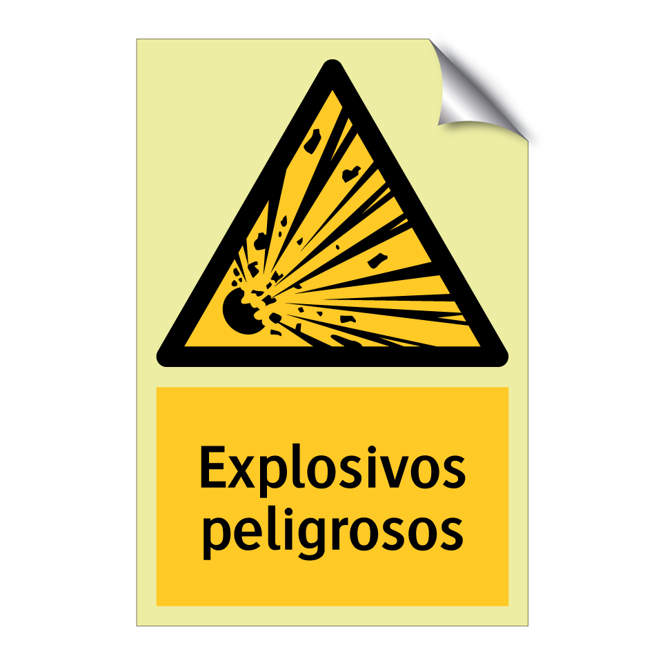 Explosivos peligrosos