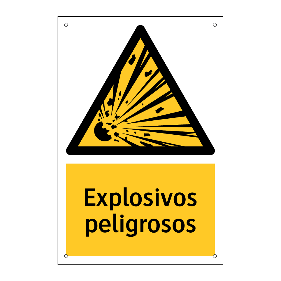 Explosivos peligrosos