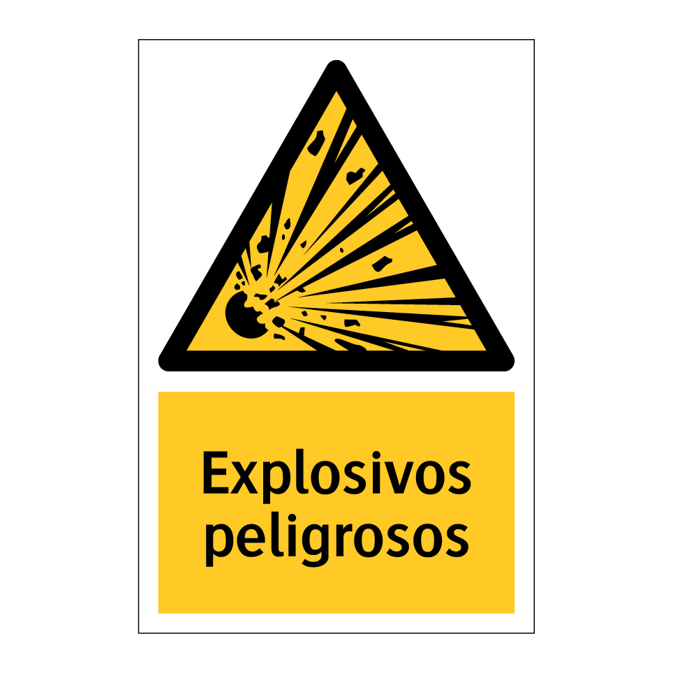 Explosivos peligrosos