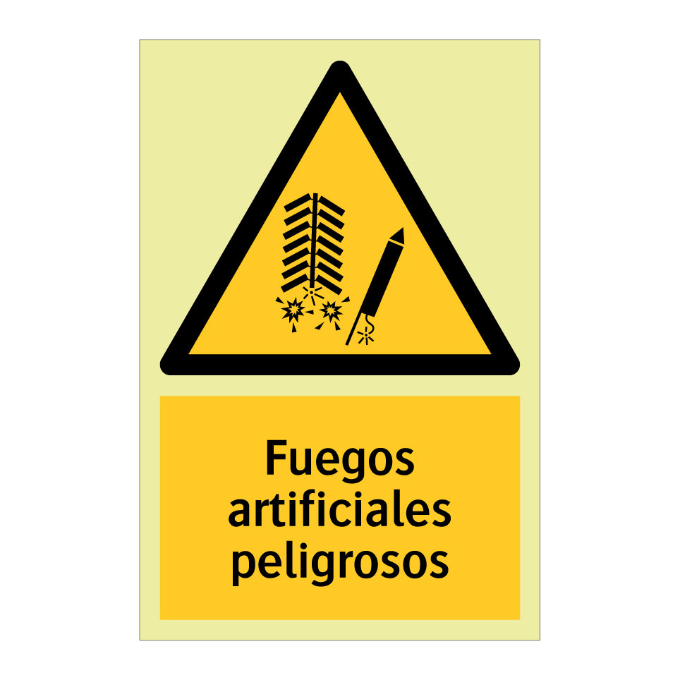 Fuegos artificiales peligrosos
