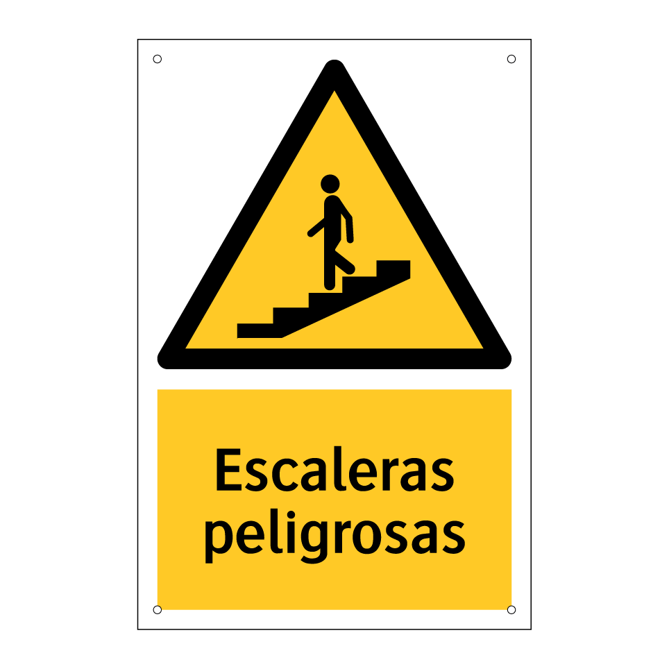 Escaleras peligrosas