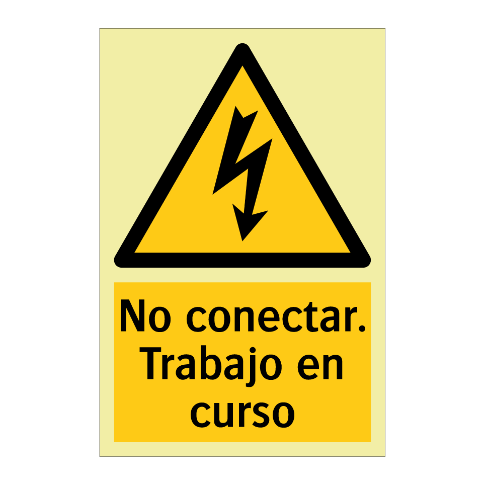 No conectar. Trabajo en curso
