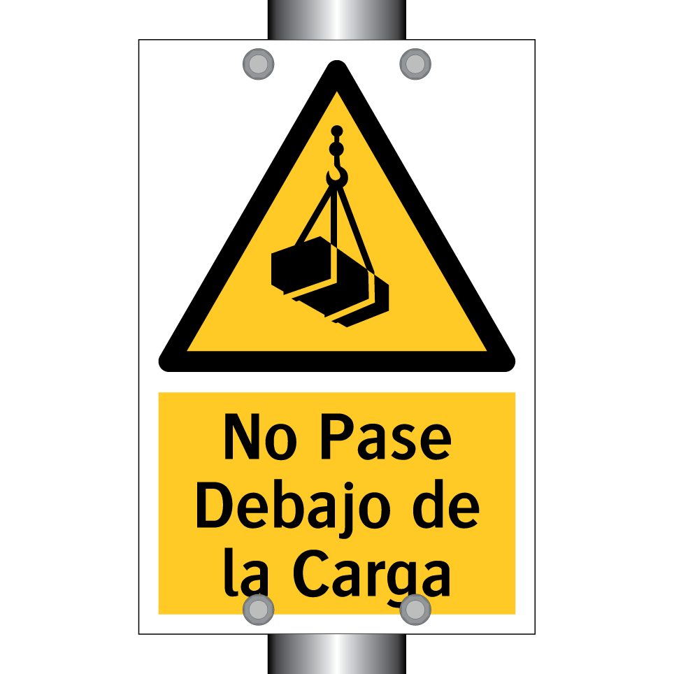 No Pase Debajo de la Carga