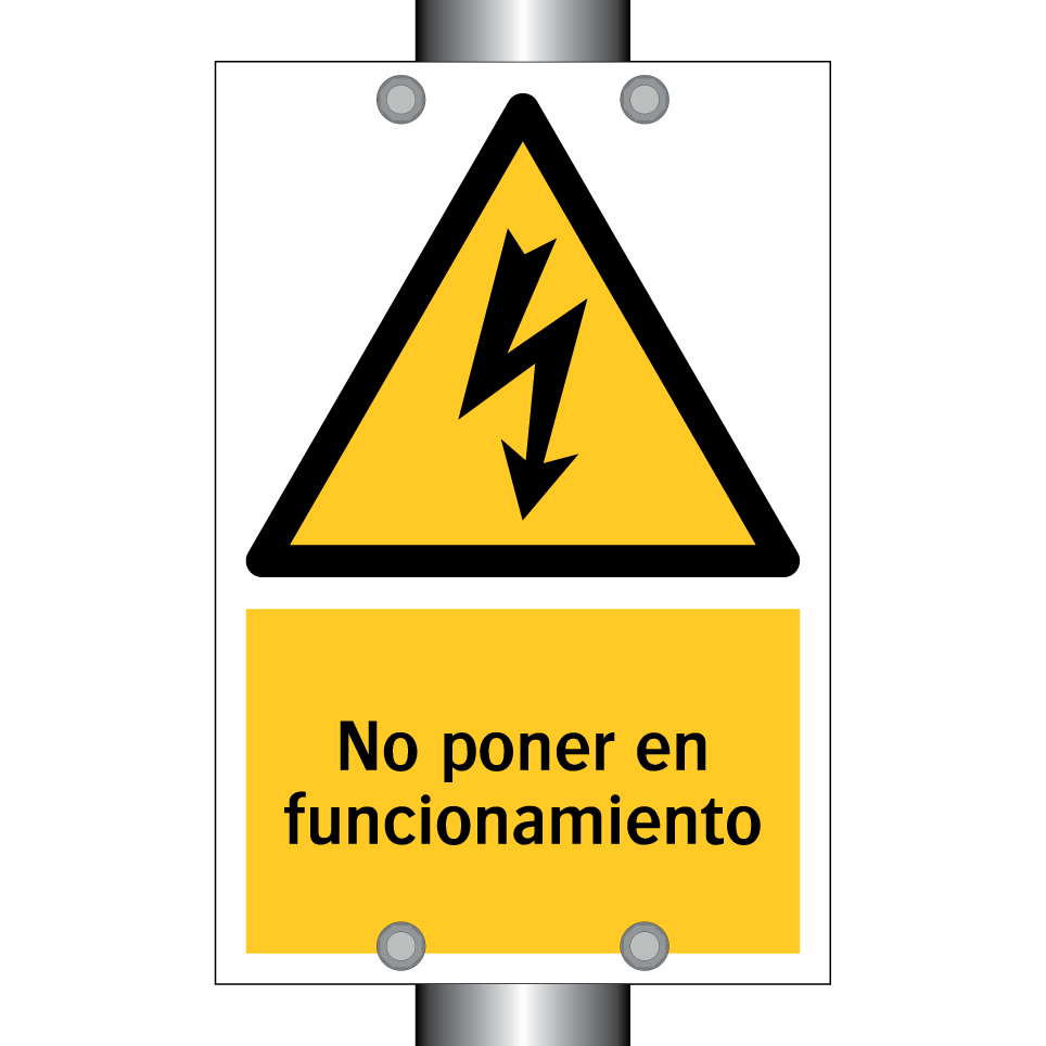 No poner en funcionamiento