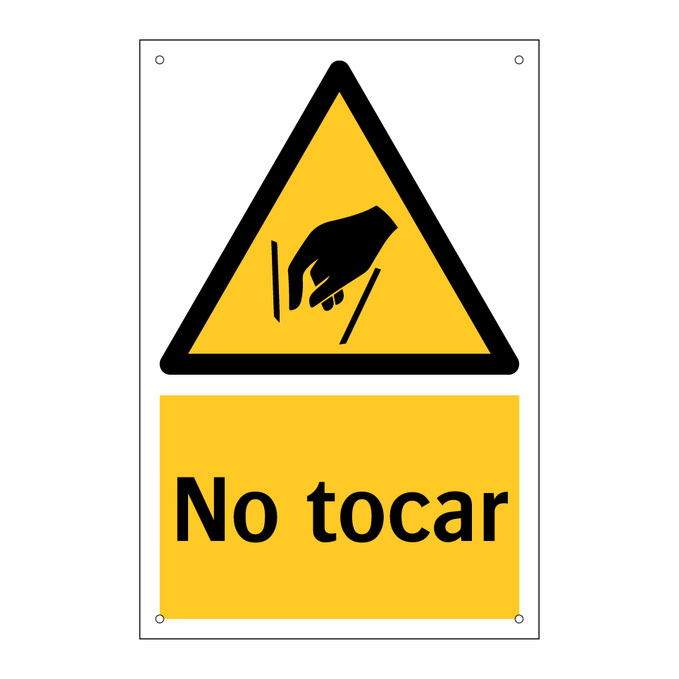 No tocar