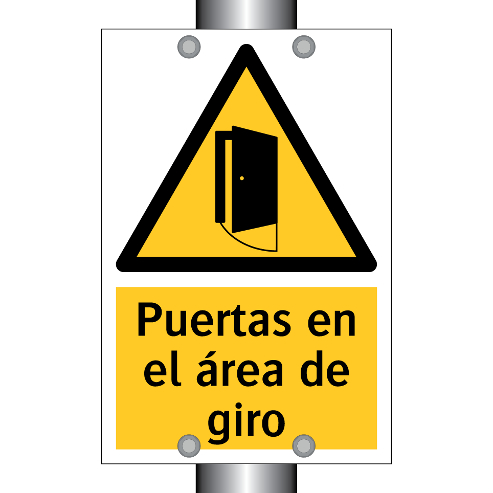 Puertas en el área de giro