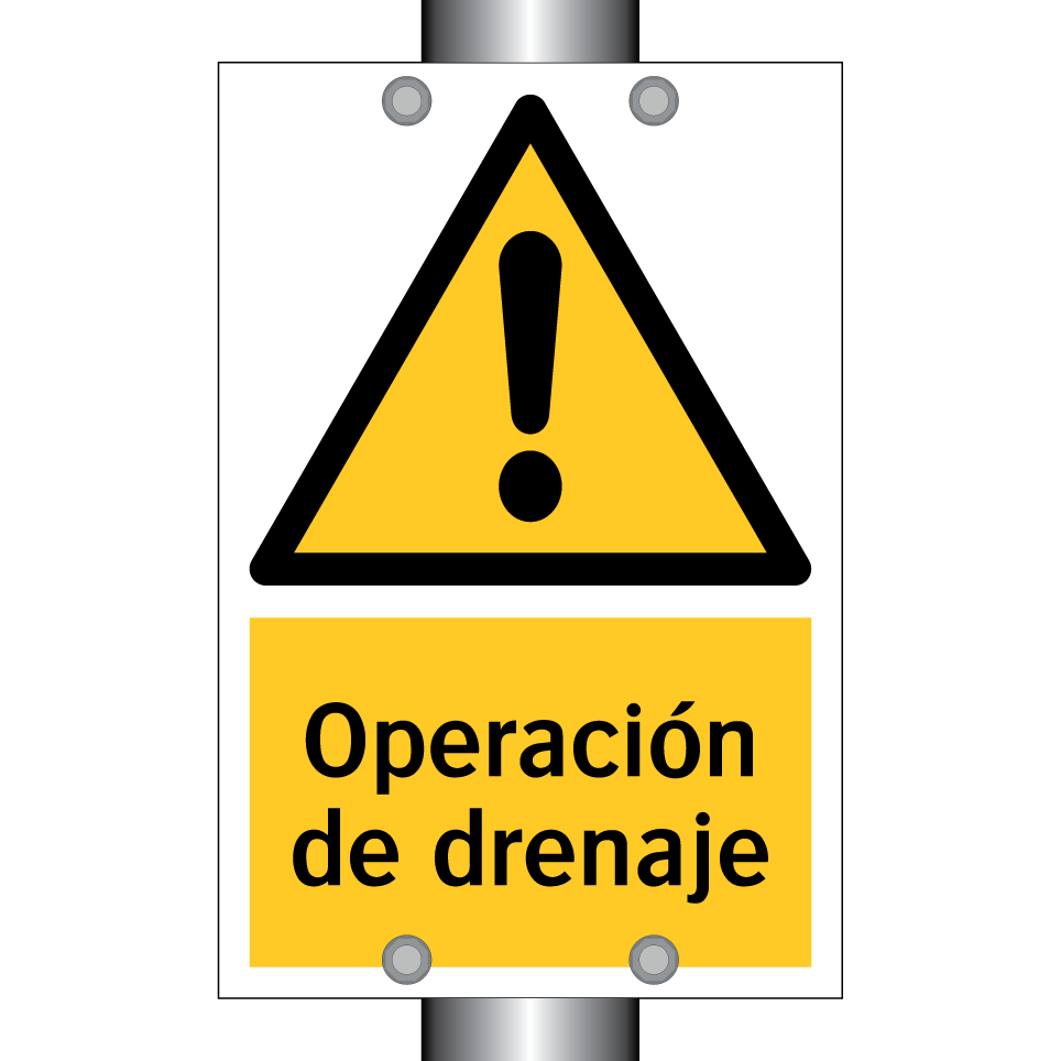 Operación de drenaje