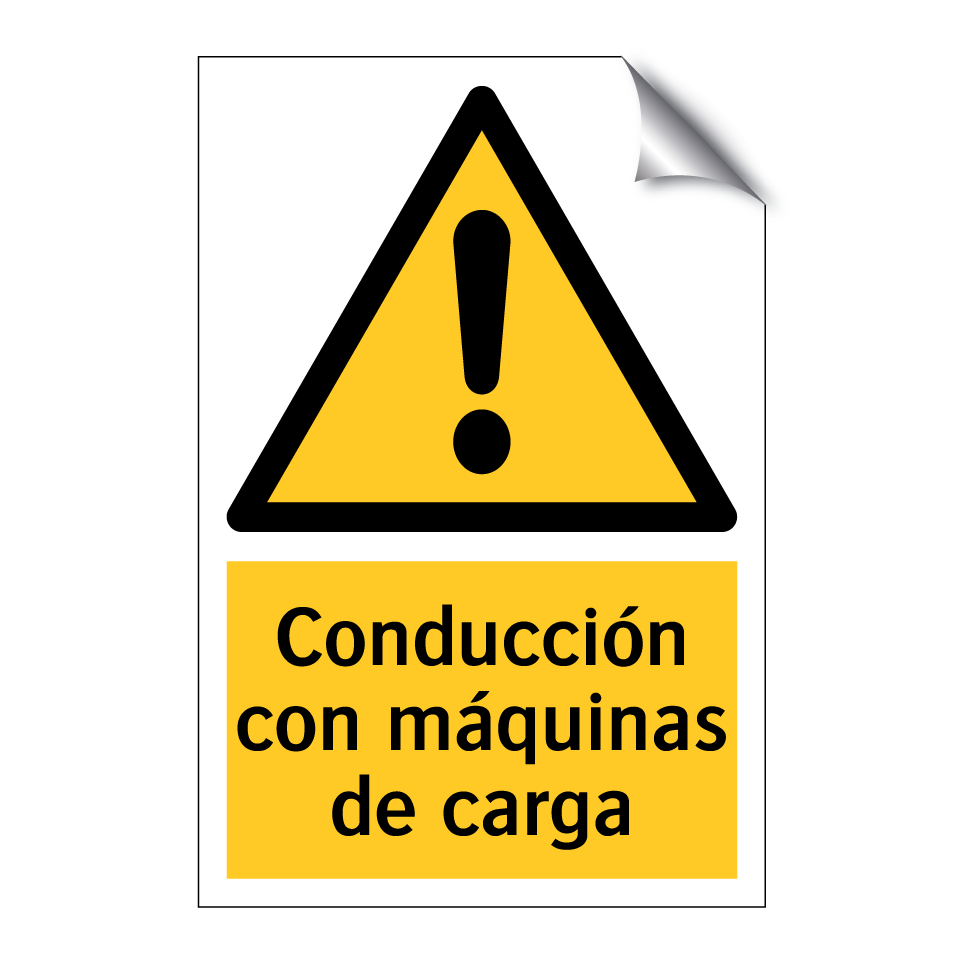 Conducción con máquinas de carga