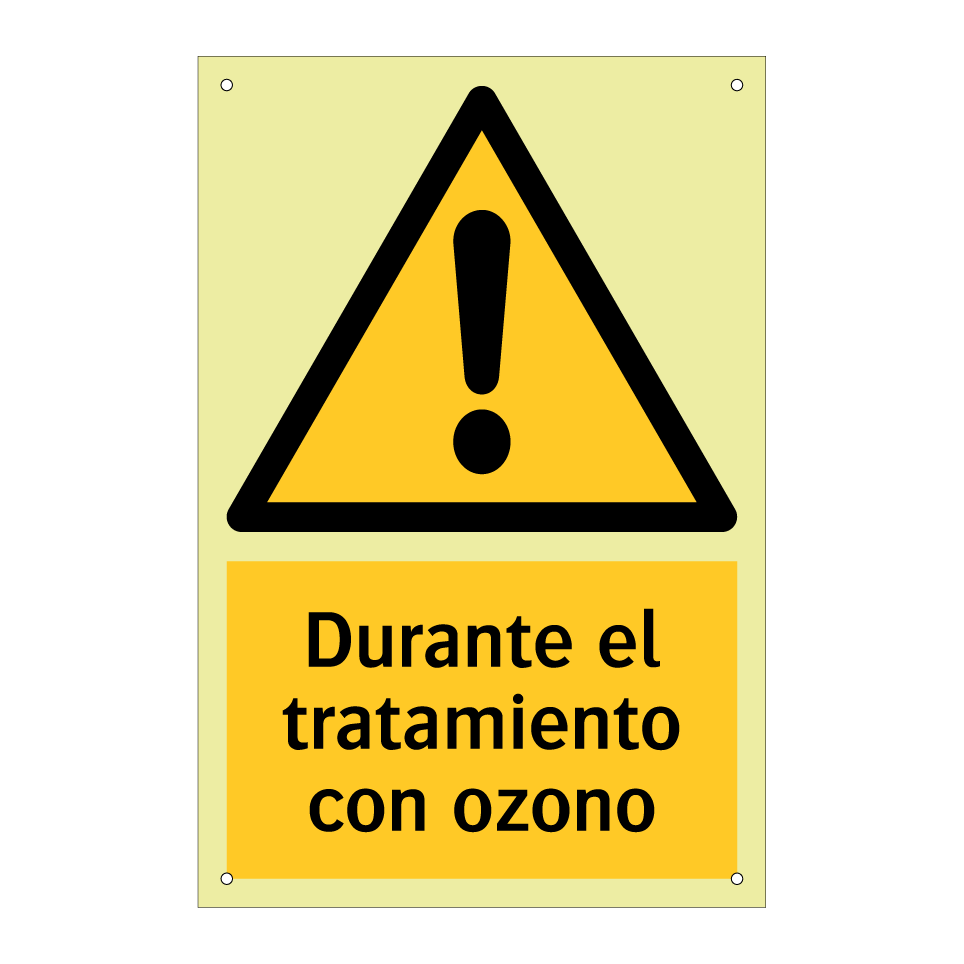 Durante el tratamiento con ozono