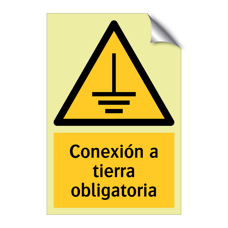 Conexión a tierra obligatoria