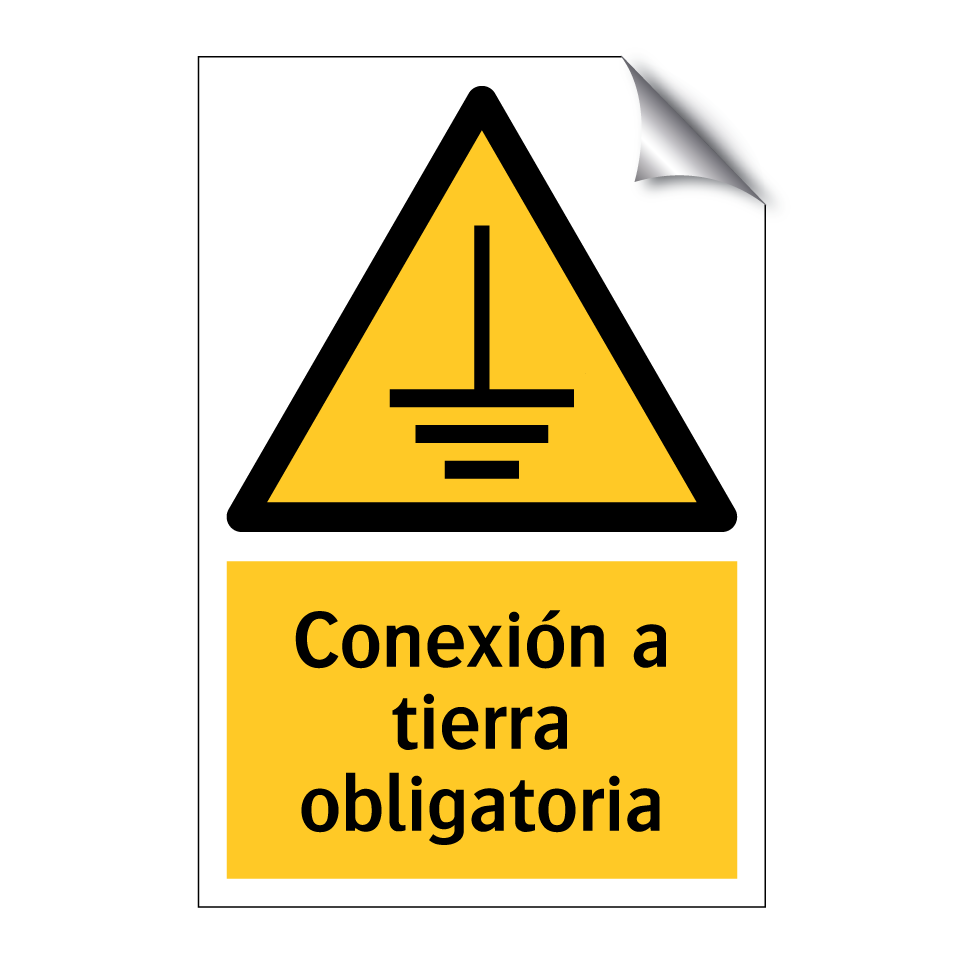 Conexión a tierra obligatoria