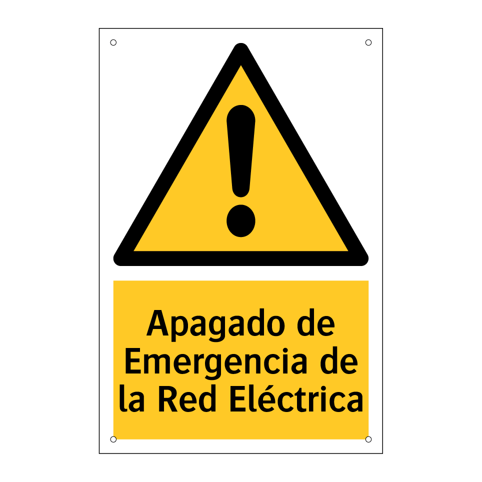 Apagado de Emergencia de la Red Eléctrica