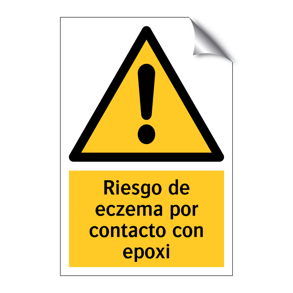Riesgo de eczema por contacto con epoxi
