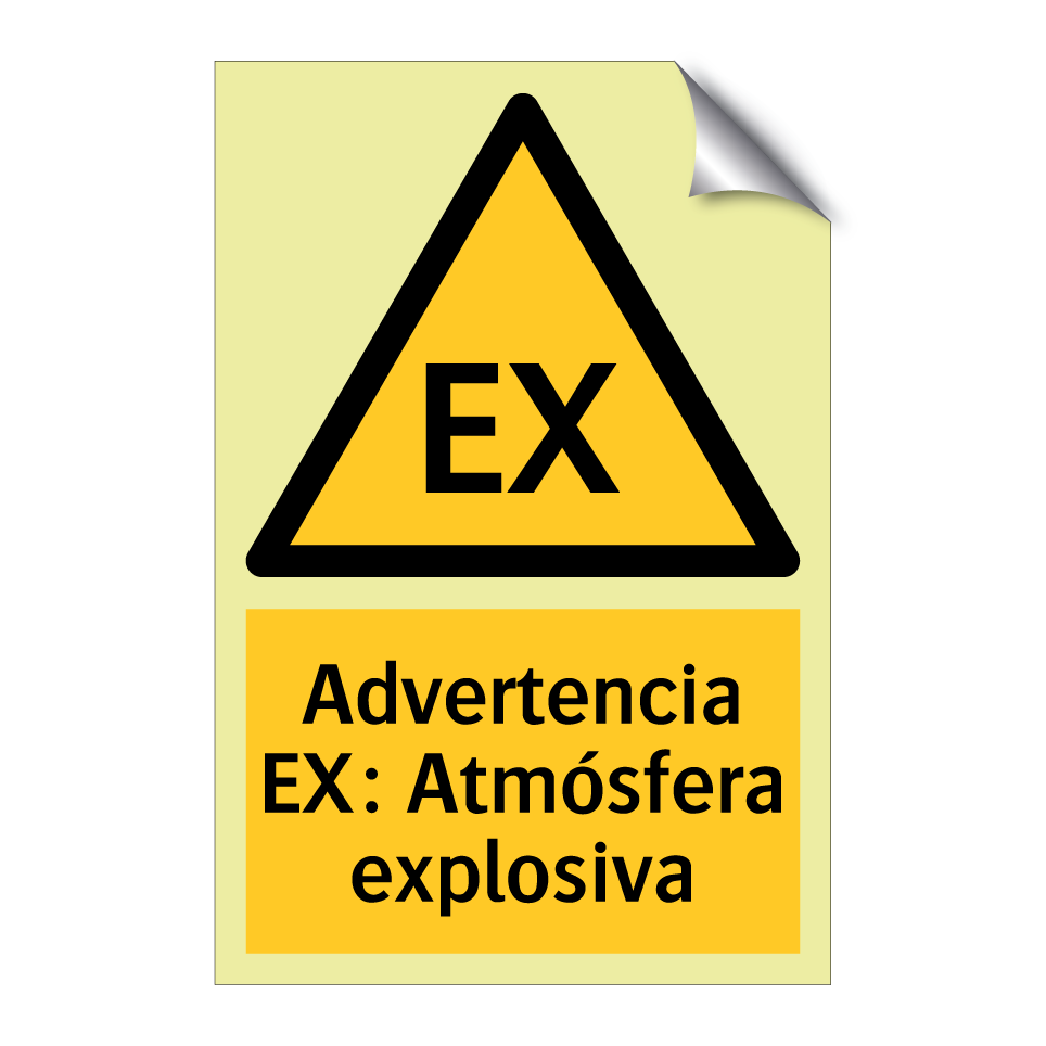 Advertencia EX: Atmósfera explosiva