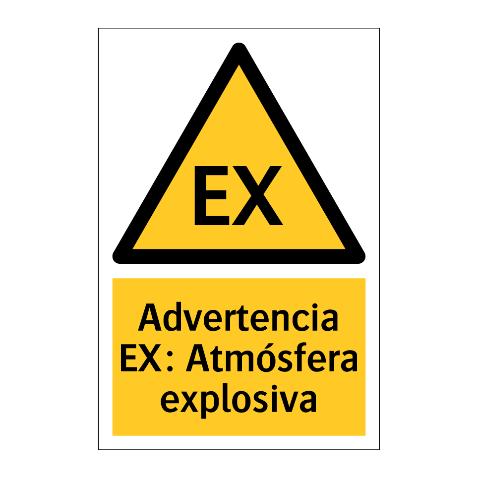 Advertencia EX: Atmósfera explosiva
