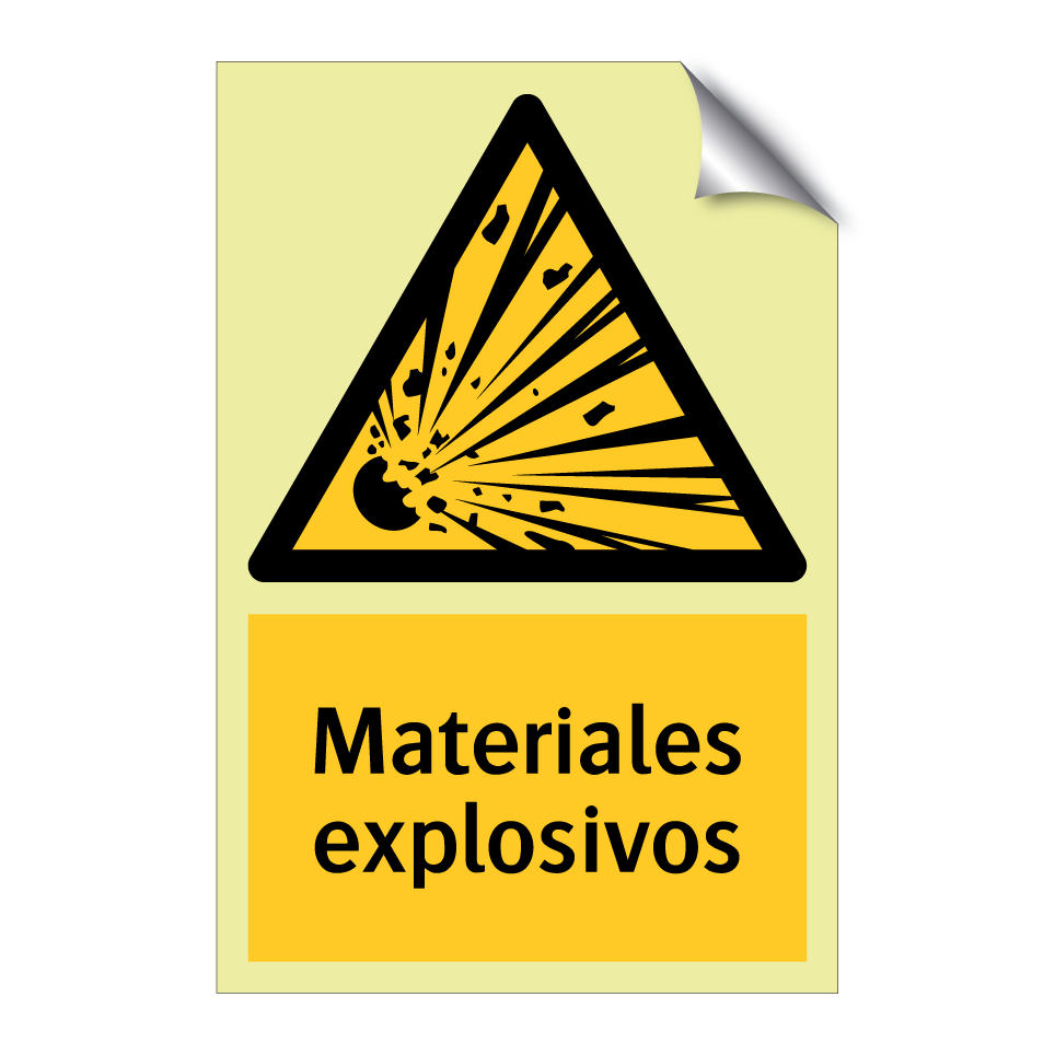 Materiales explosivos