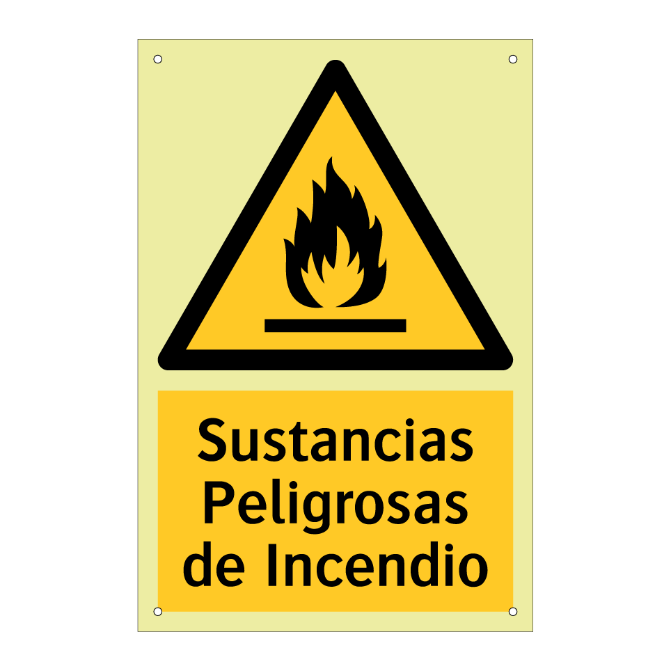 Sustancias Peligrosas de Incendio