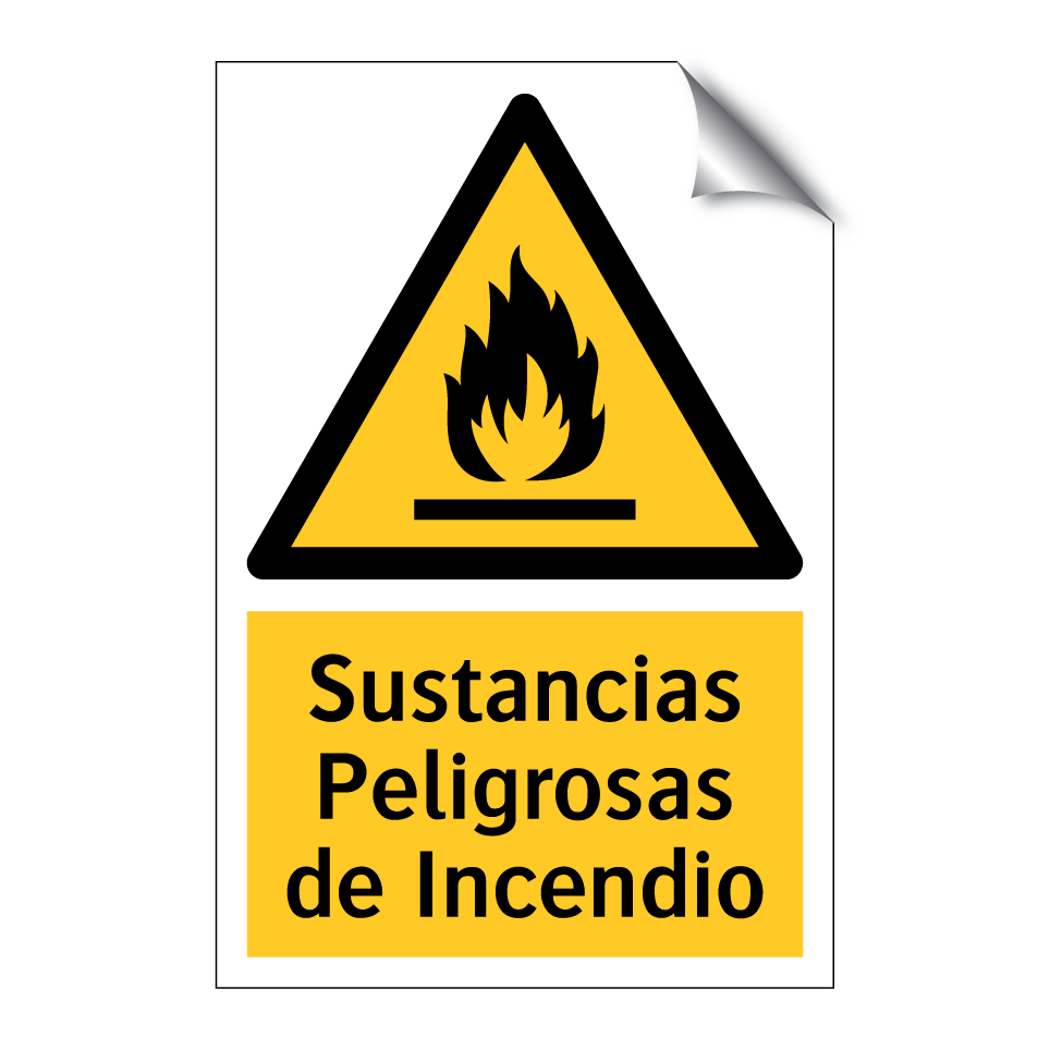 Sustancias Peligrosas de Incendio