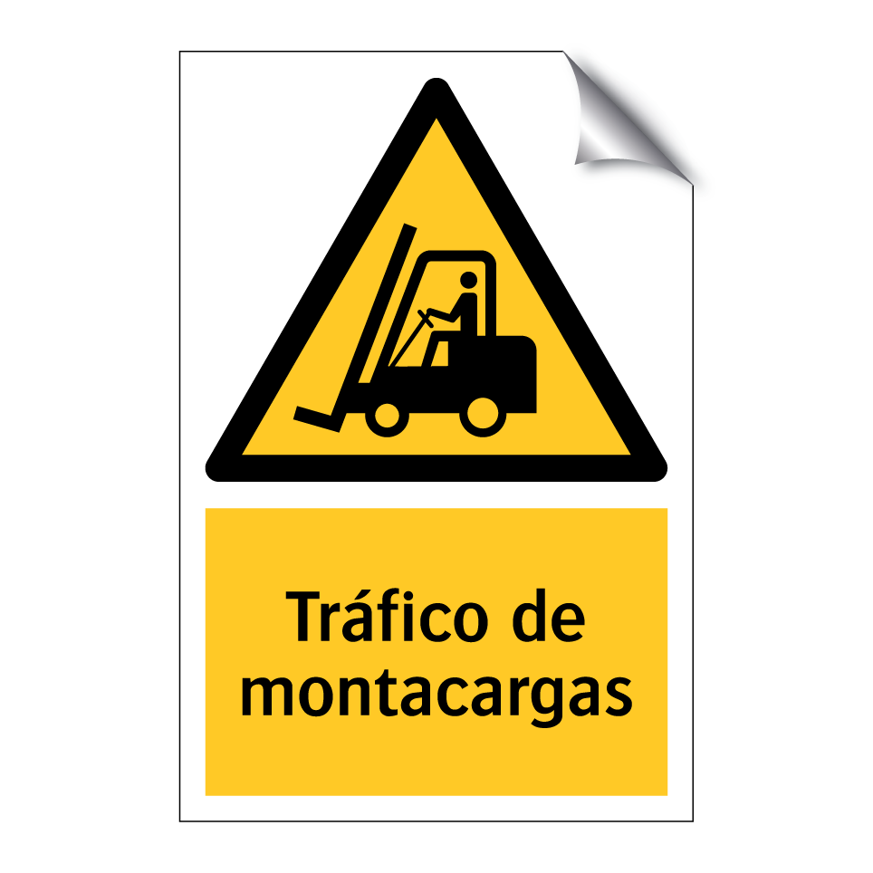 Tráfico de montacargas