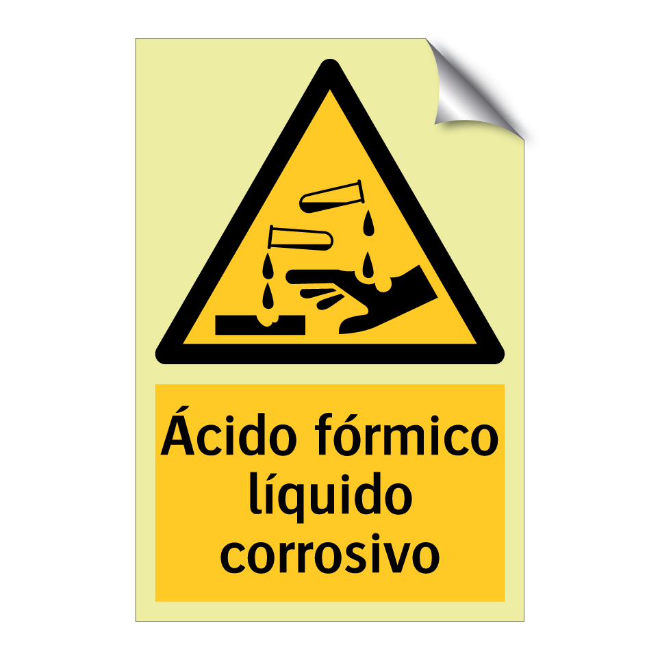 Ácido fórmico líquido corrosivo