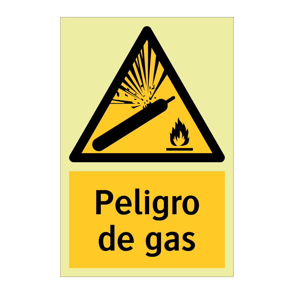 Peligro de gas