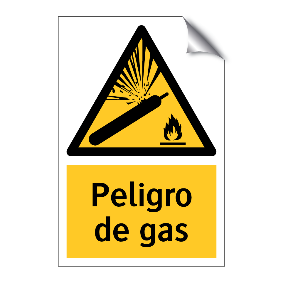 Peligro de gas