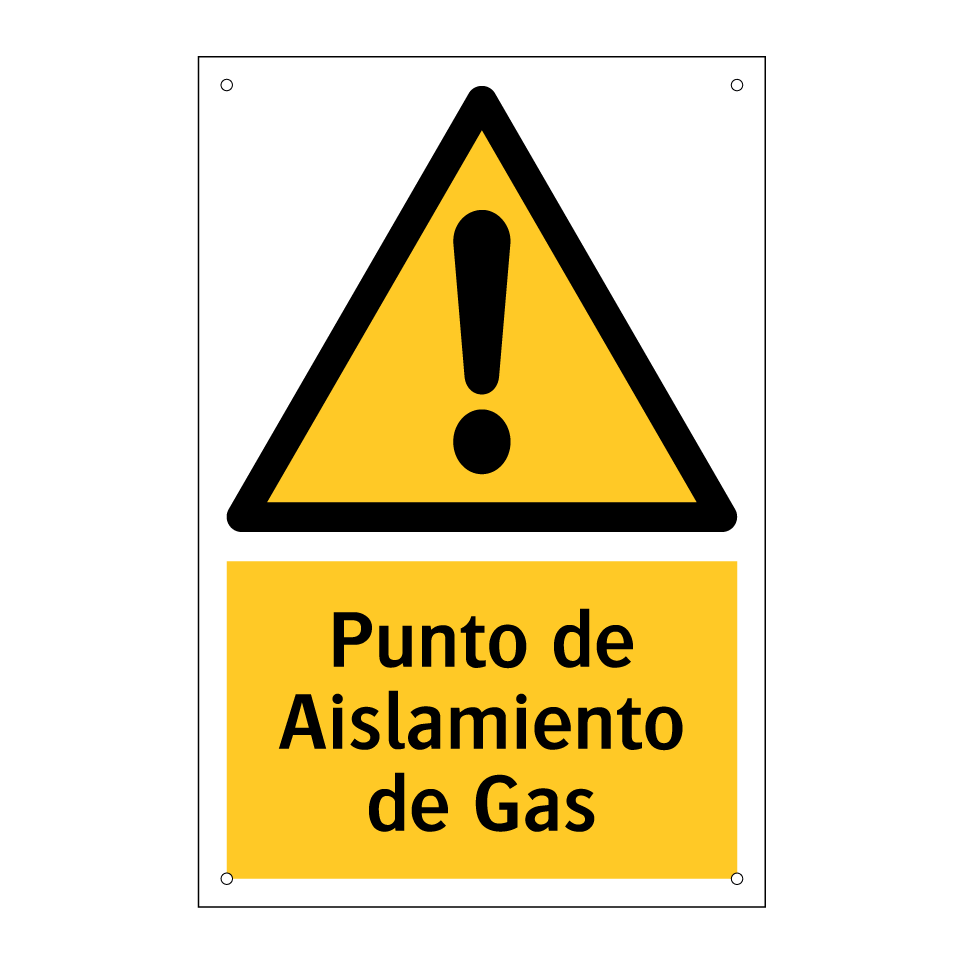 Punto de Aislamiento de Gas