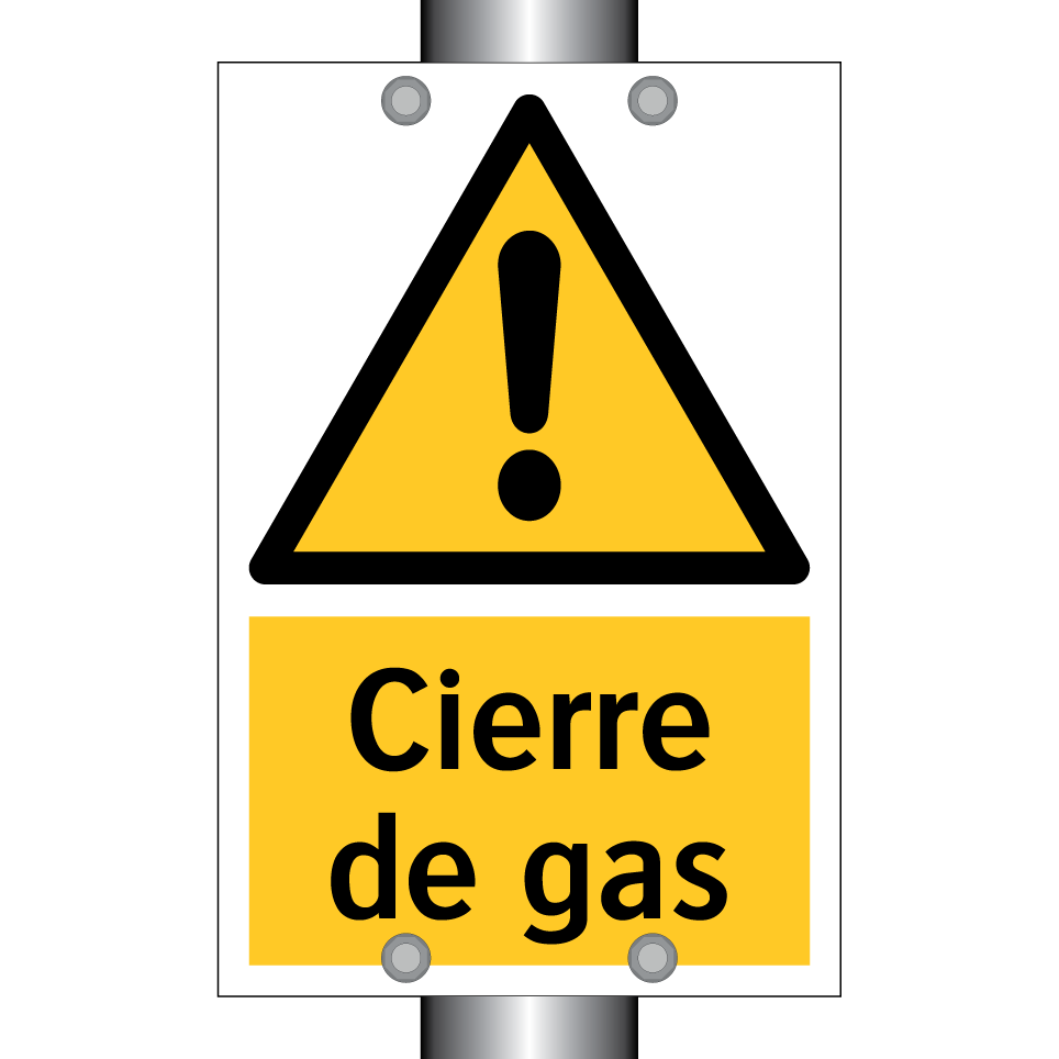 Cierre de gas