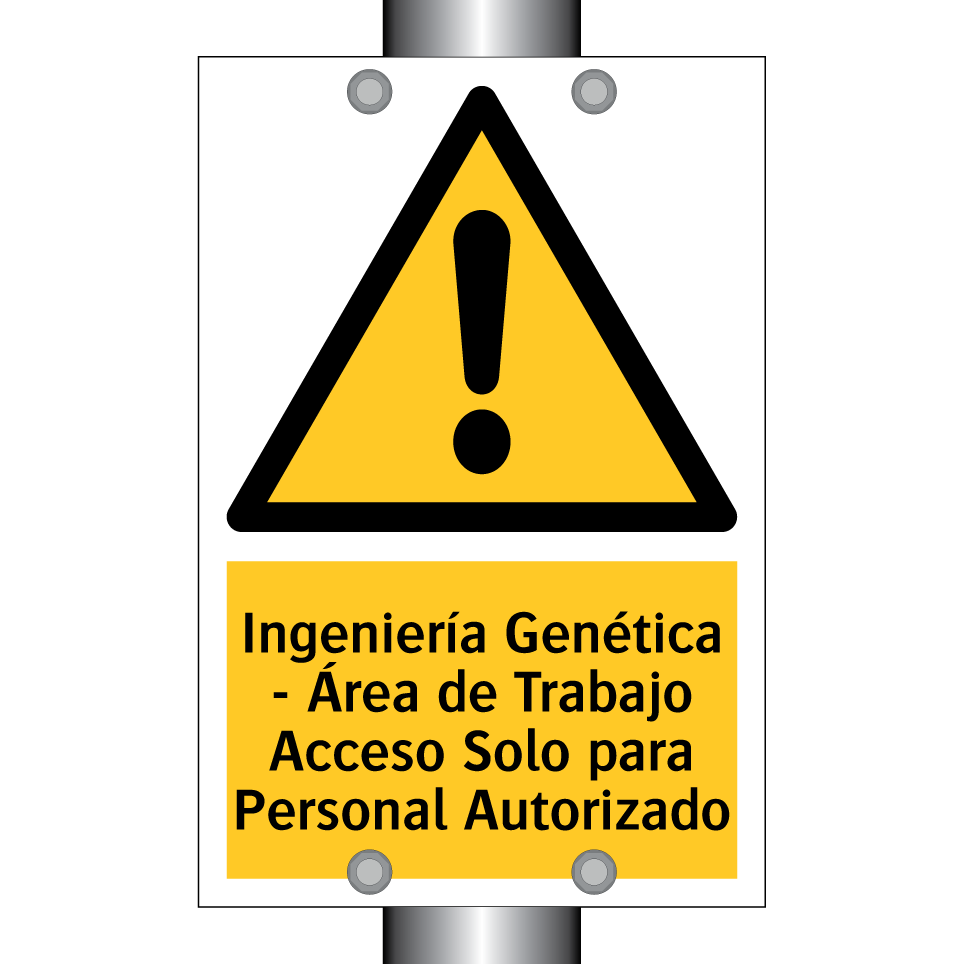 Ingeniería Genética - Área de Trabajo Acceso Solo para Personal Autorizado