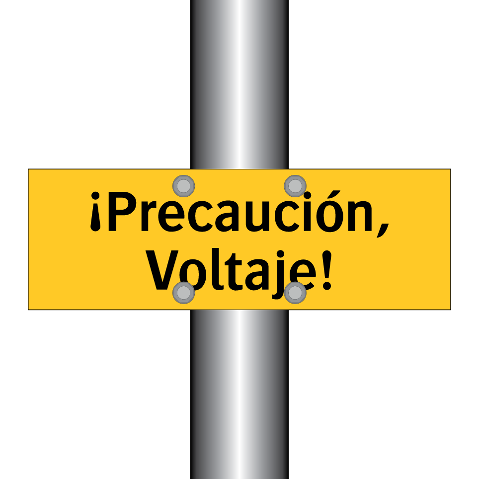 ¡Precaución, Voltaje!