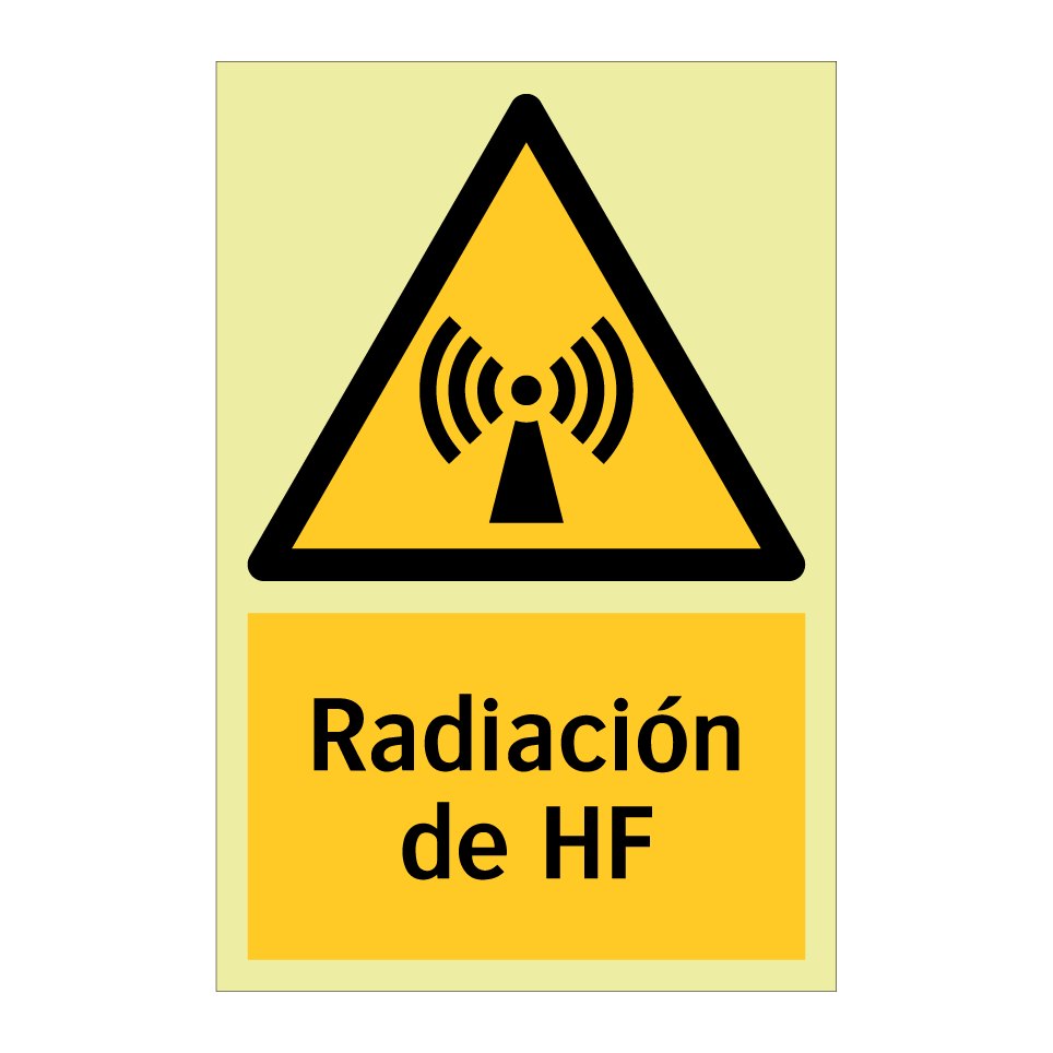 Radiación de HF