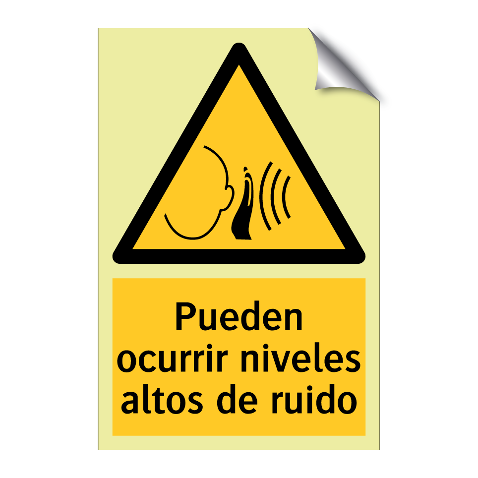 Pueden ocurrir niveles altos de ruido