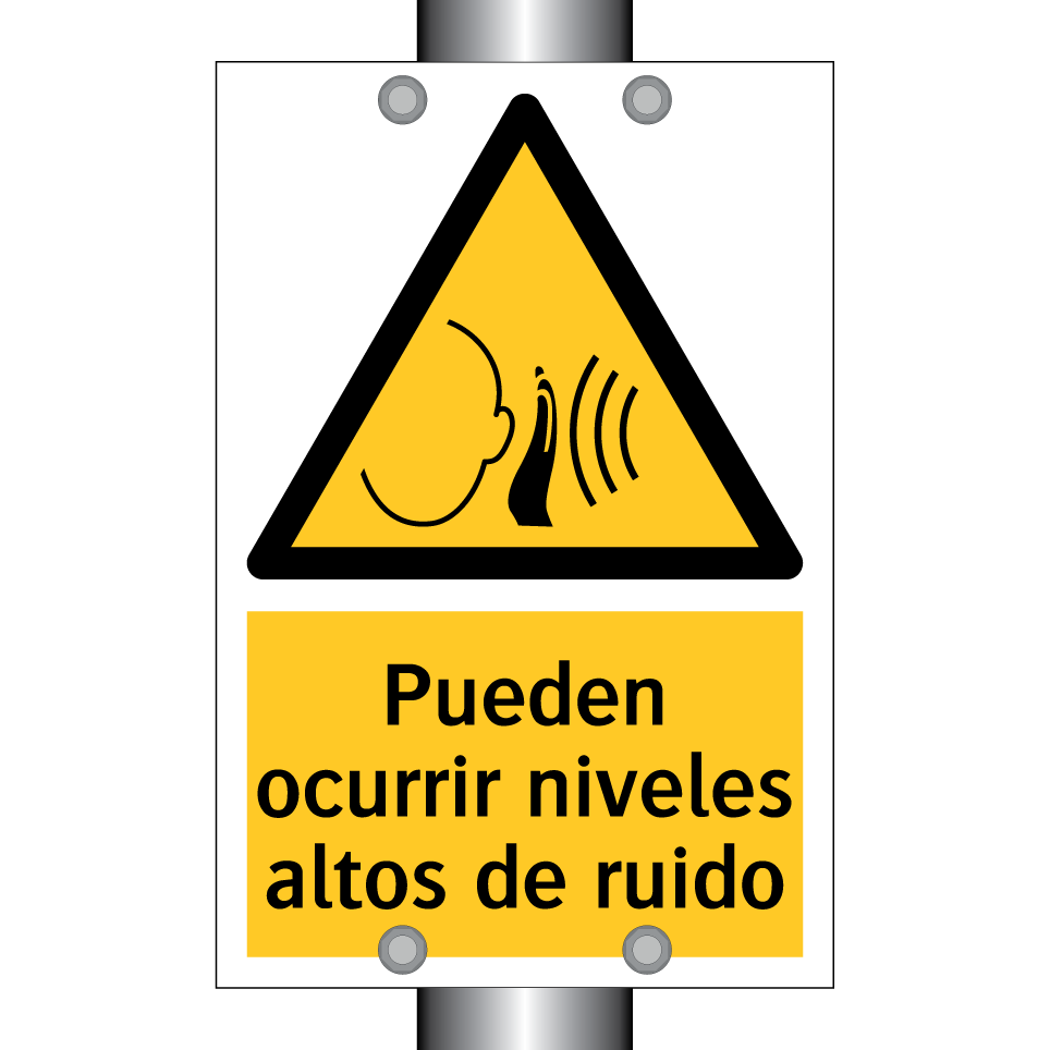 Pueden ocurrir niveles altos de ruido