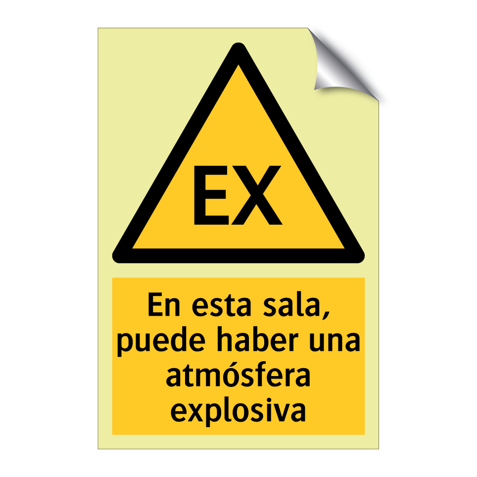 En esta sala, puede haber una atmósfera explosiva