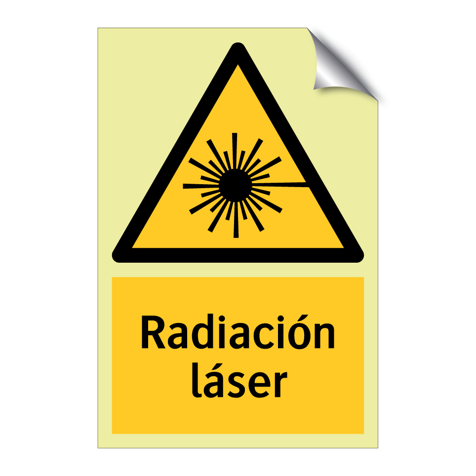 Radiación láser