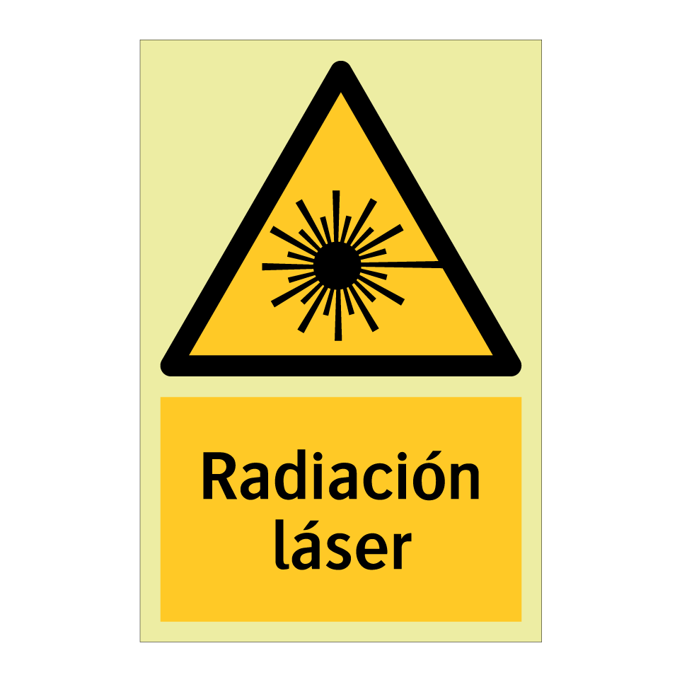 Radiación láser