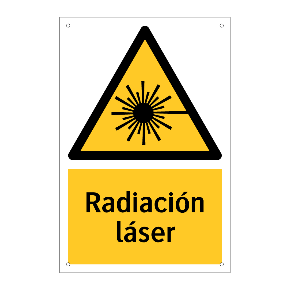 Radiación láser