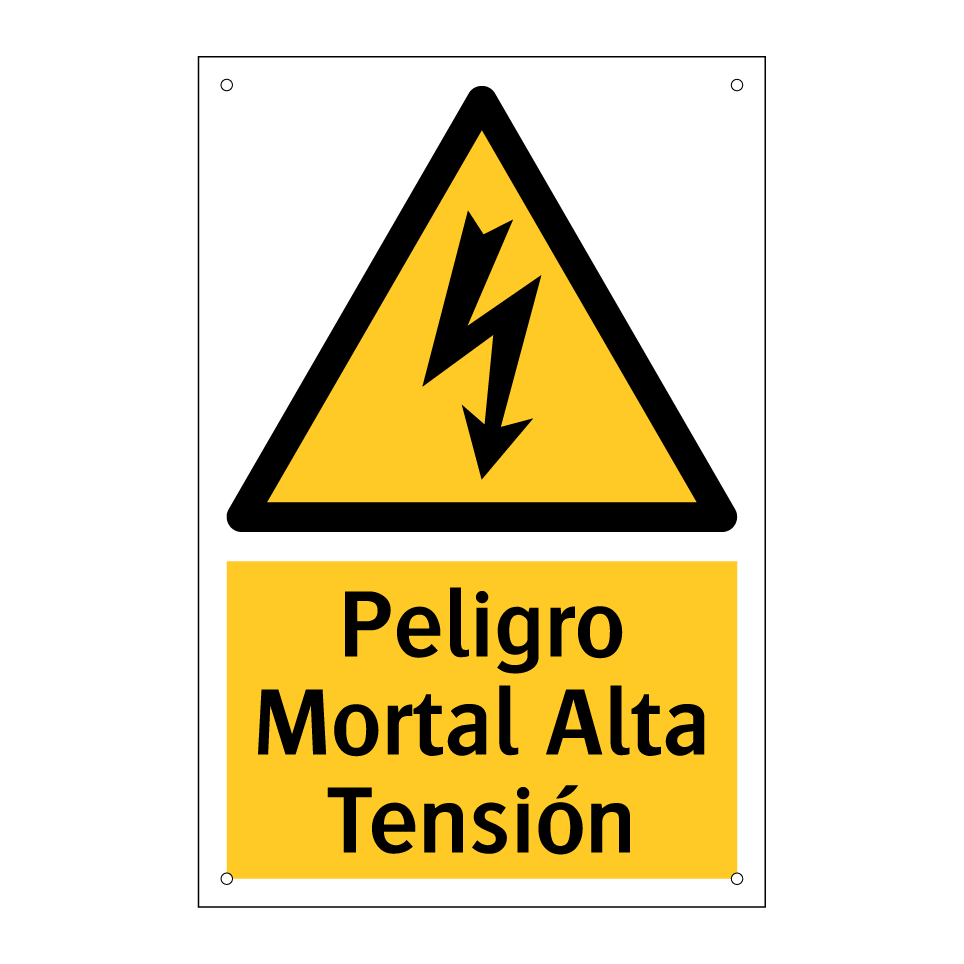 Peligro Mortal Alta Tensión