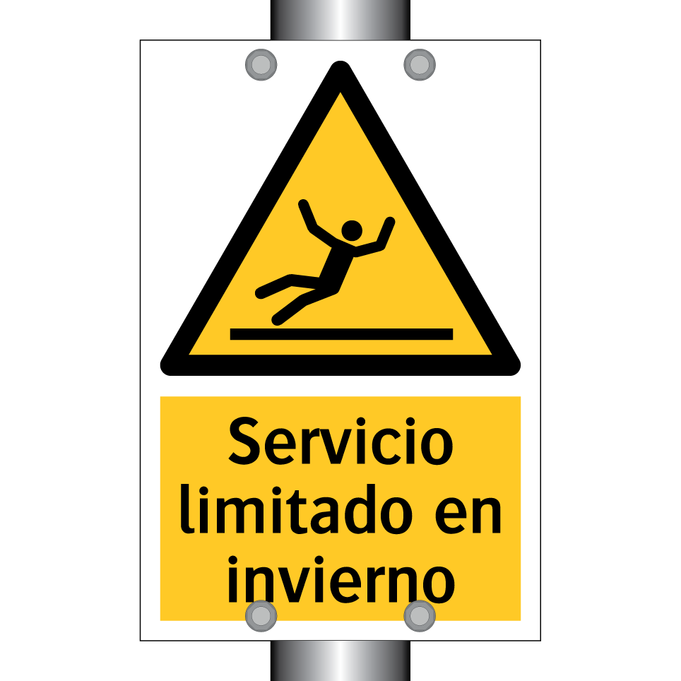 Servicio limitado en invierno