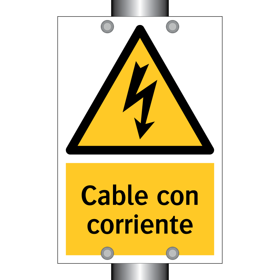 Cable con corriente