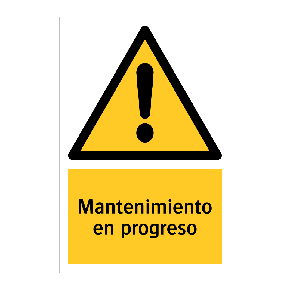 Mantenimiento en progreso