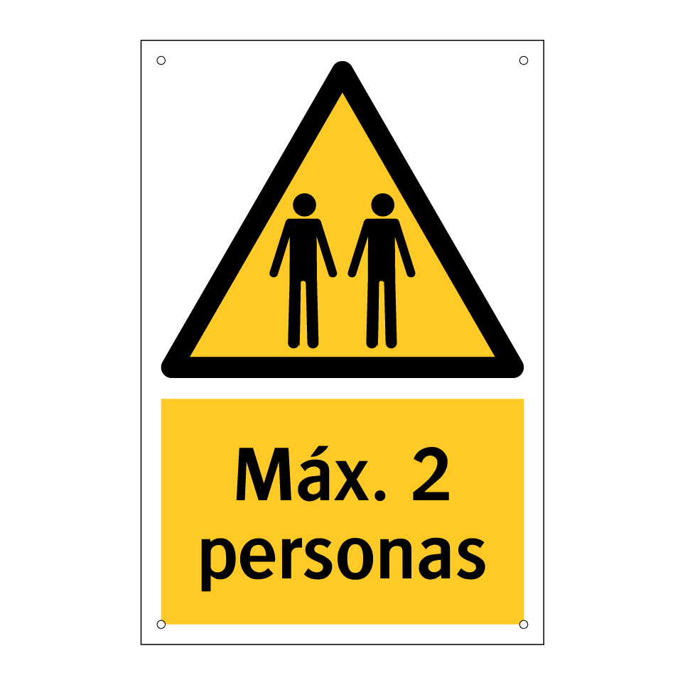 Máx. 2 personas