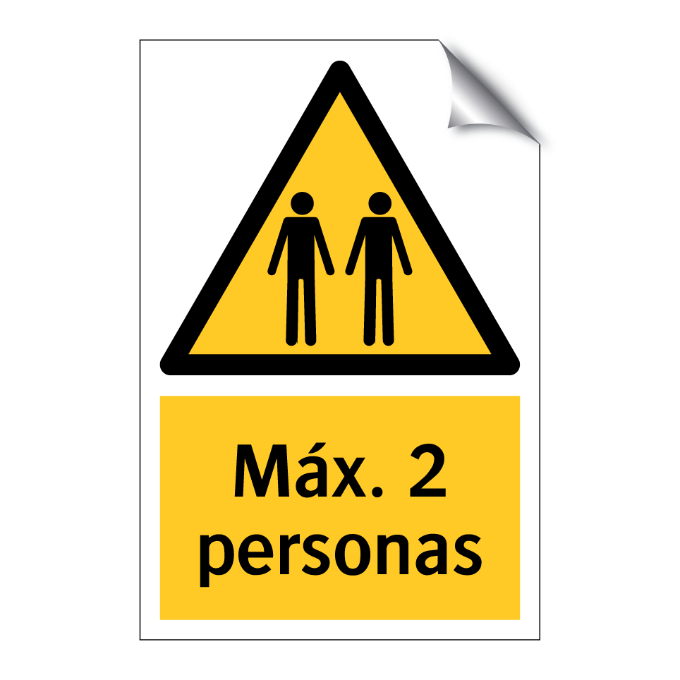 Máx. 2 personas