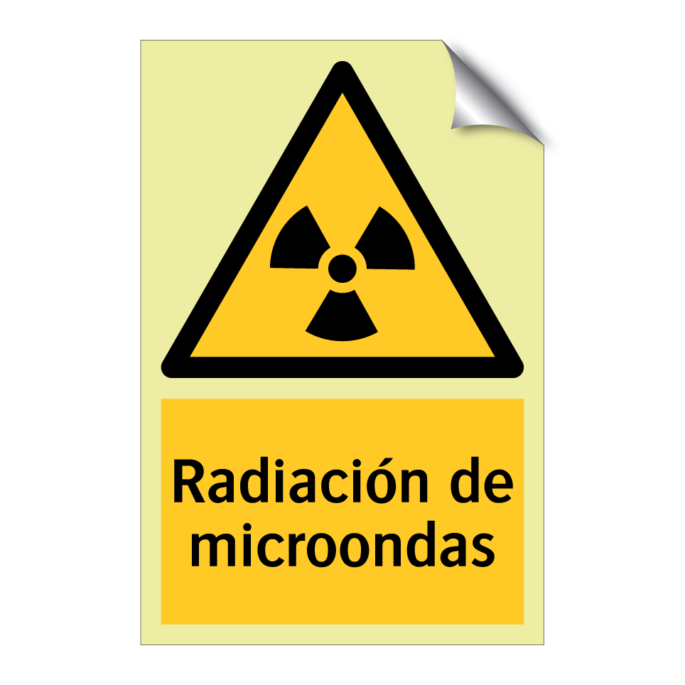 Radiación de microondas