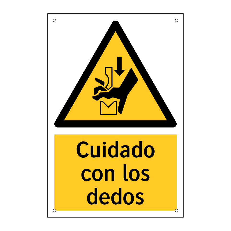 Cuidado con los dedos