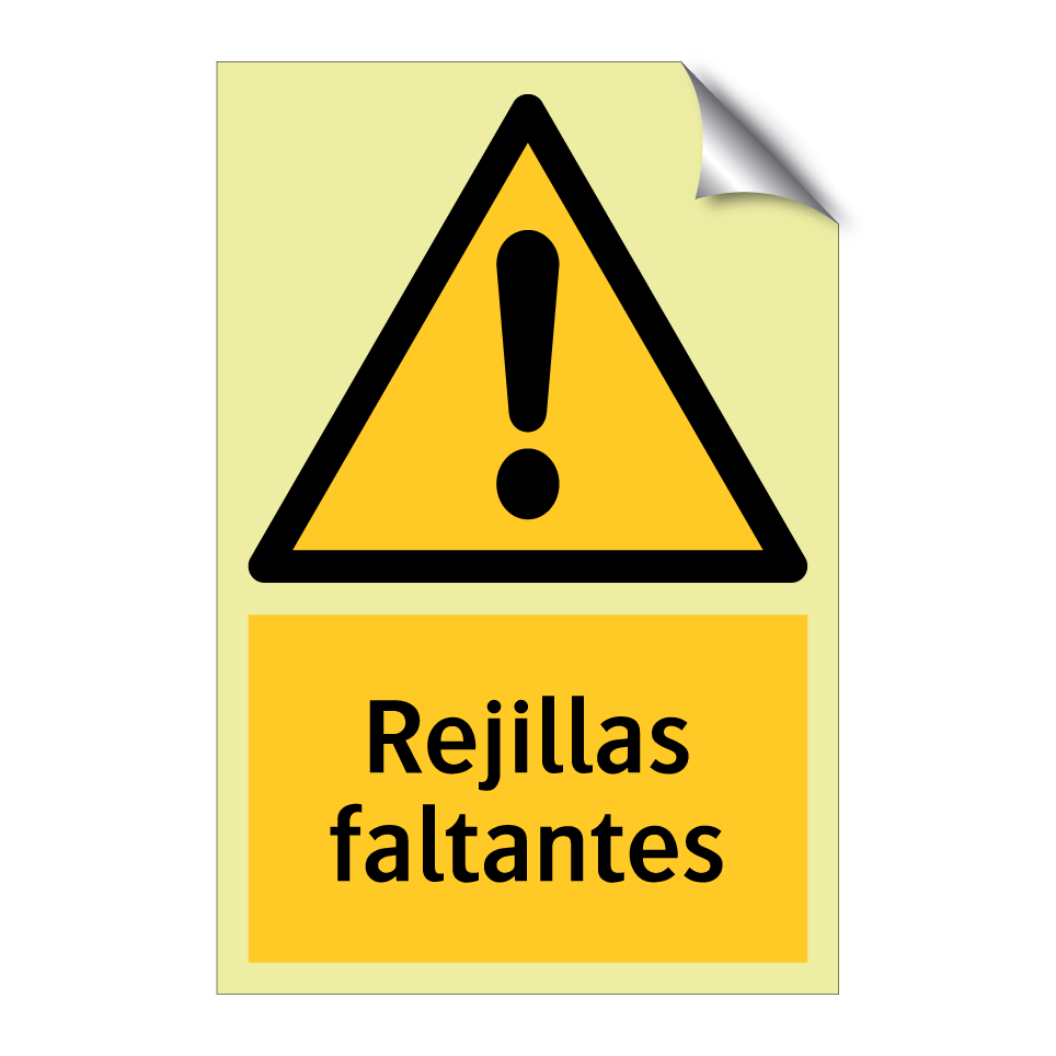 Rejillas faltantes