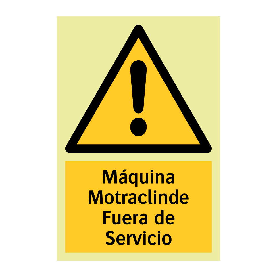 Máquina Motraclinde Fuera de Servicio