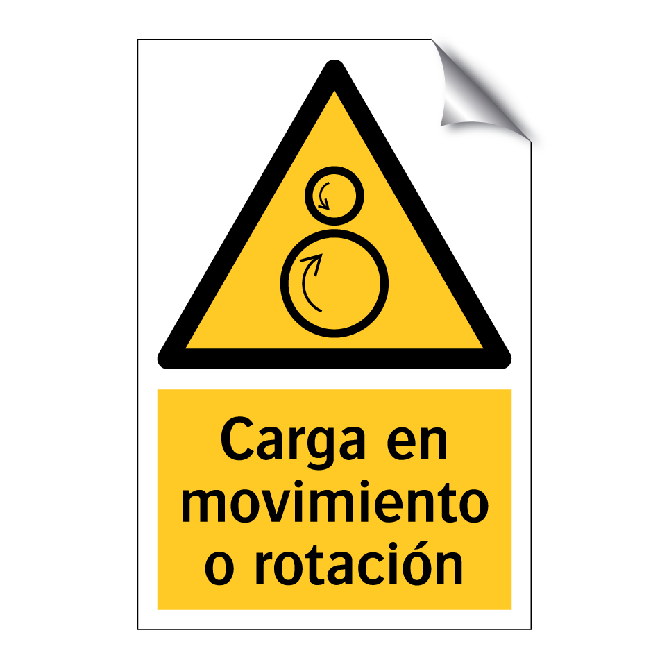 Carga en movimiento o rotación