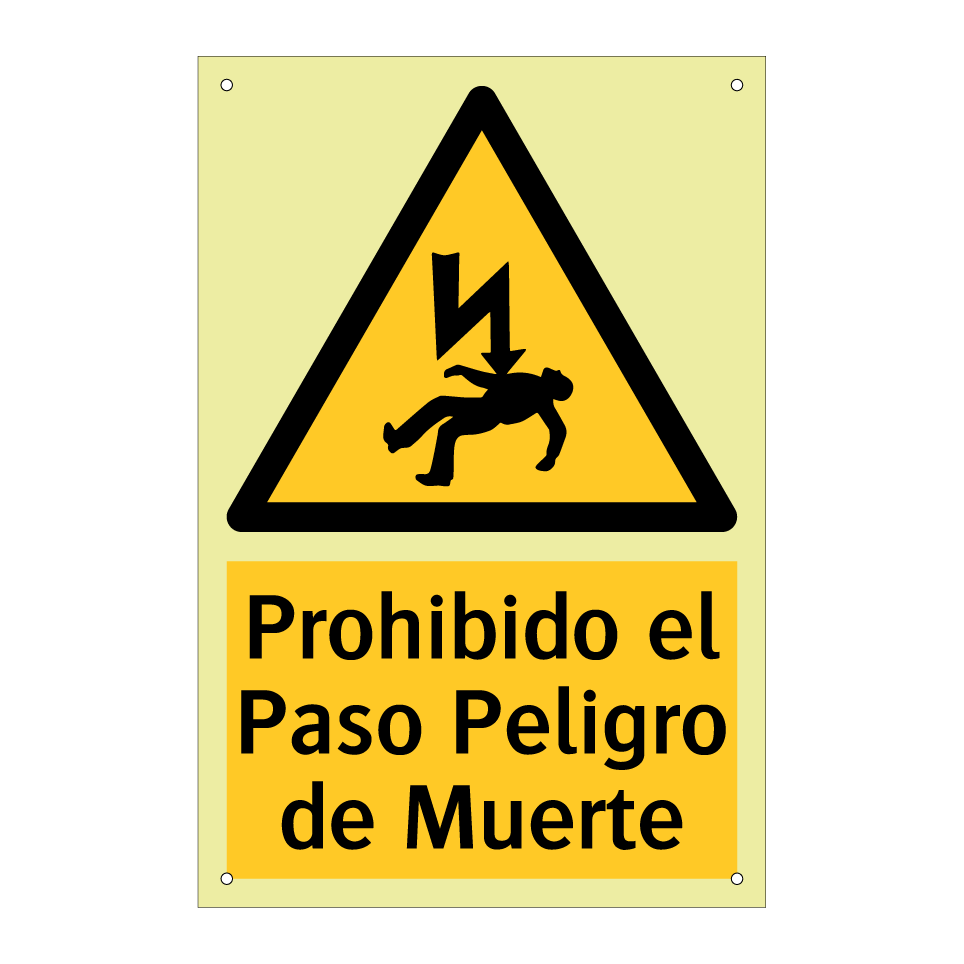 Prohibido el Paso Peligro de Muerte